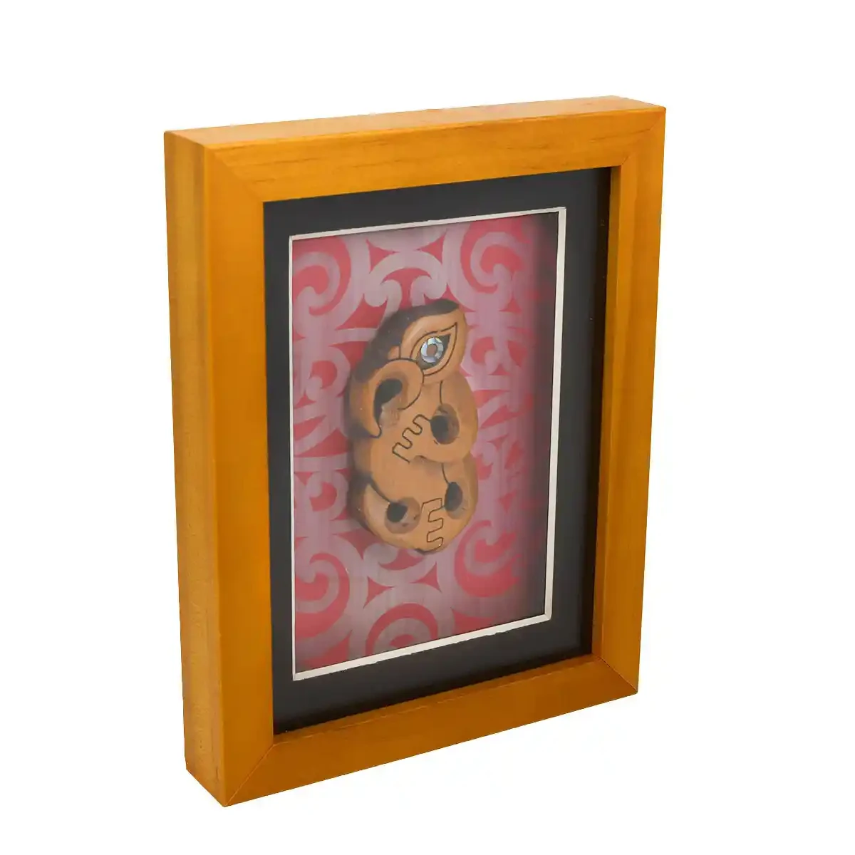 Small framed Māori manaia