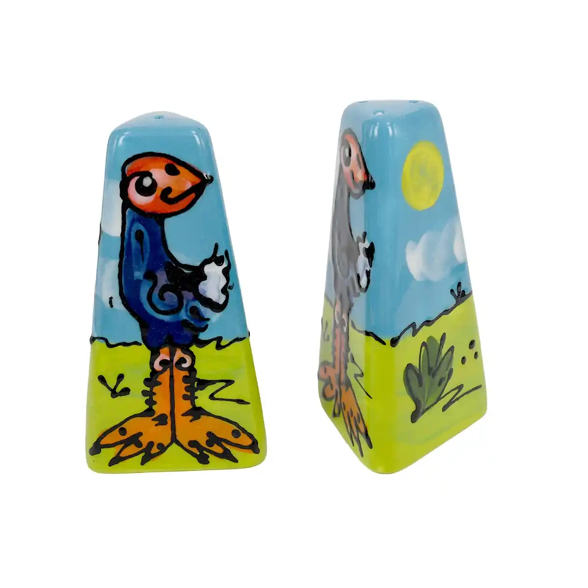 Ceramic salt and pepper shakers