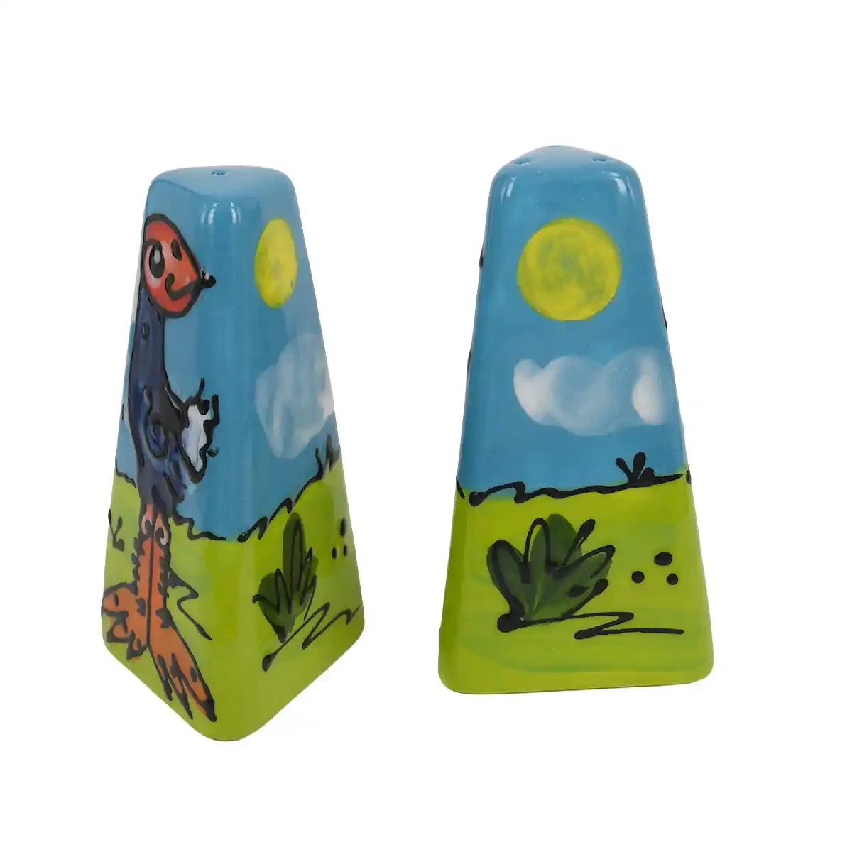 Ceramic salt and pepper shakers