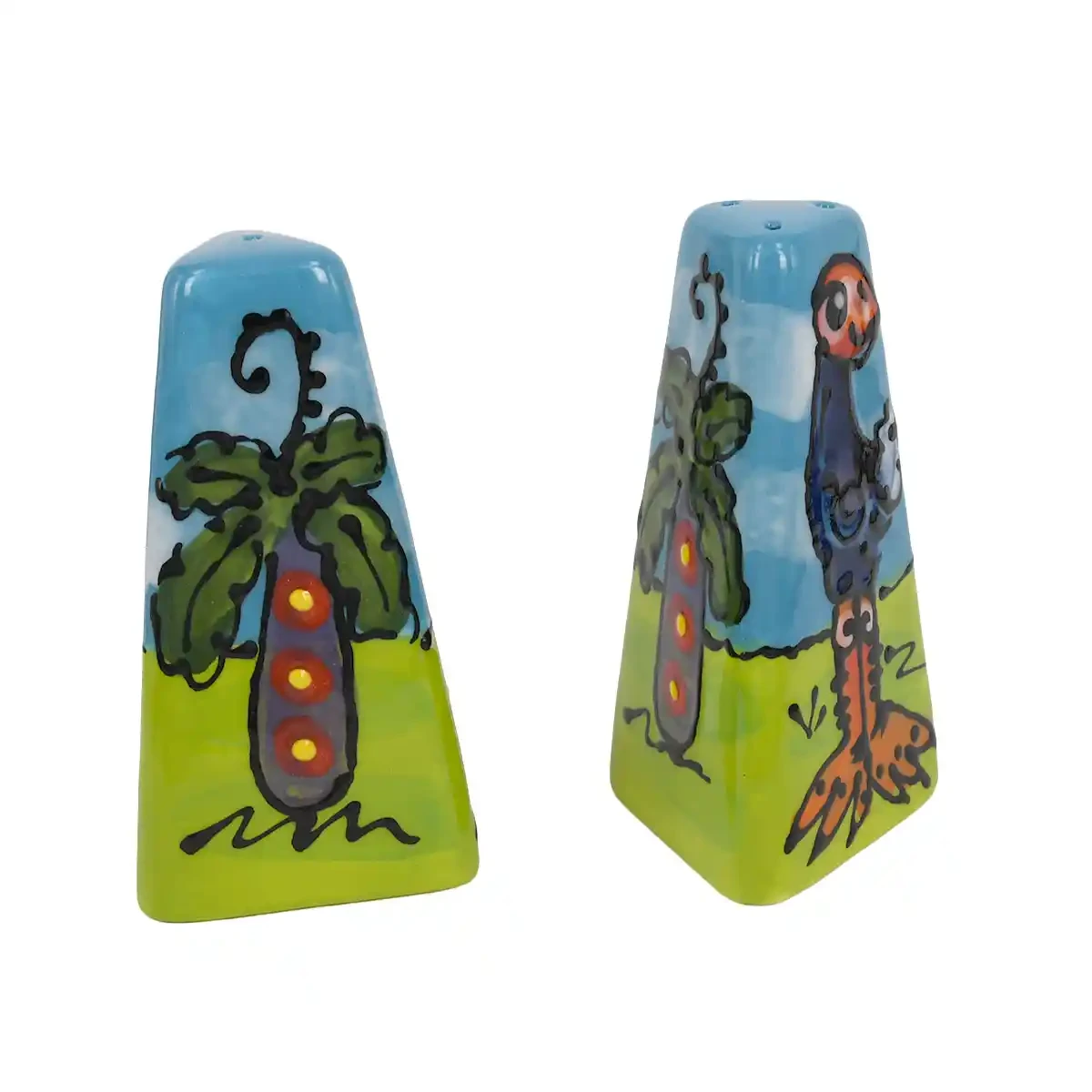 Ceramic salt and pepper shakers