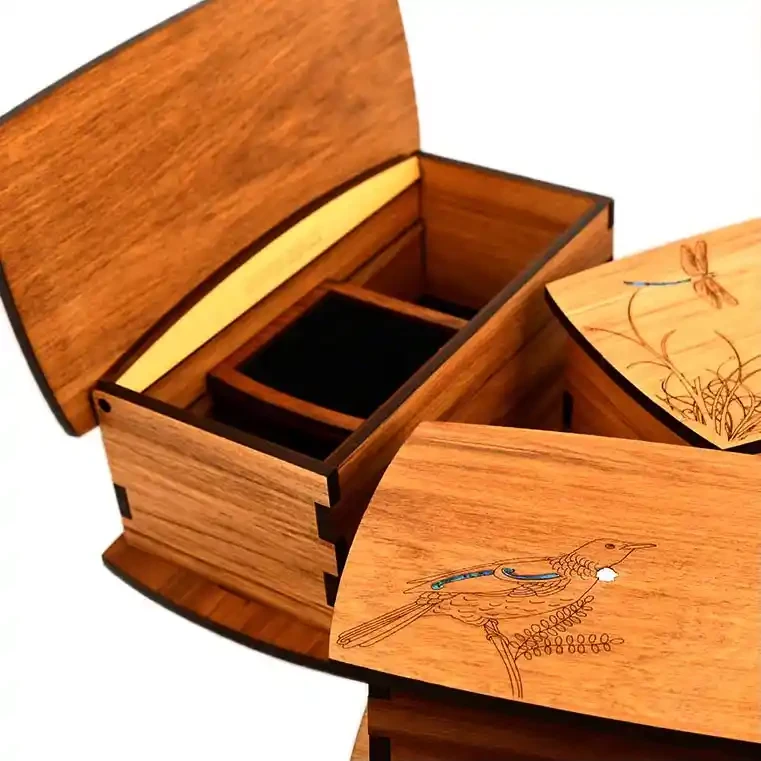 Rimu jewellery boxes