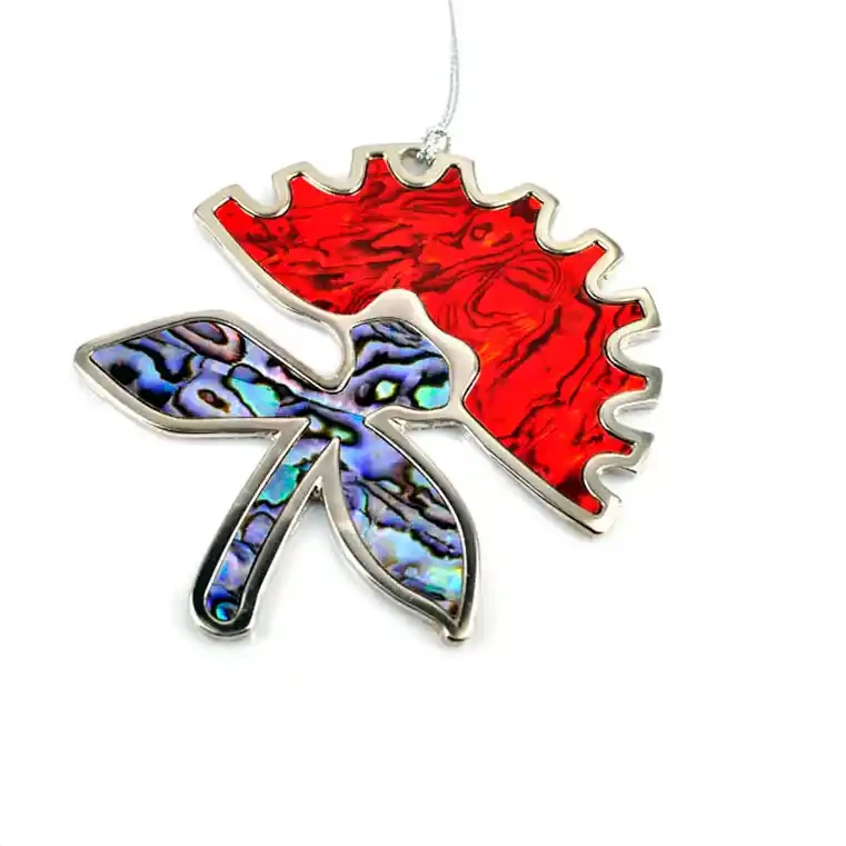 NZ paua Xmas decorations